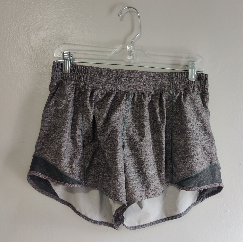 Lululemon Hotty Hot Shorts Grey - Picture 2 of 9